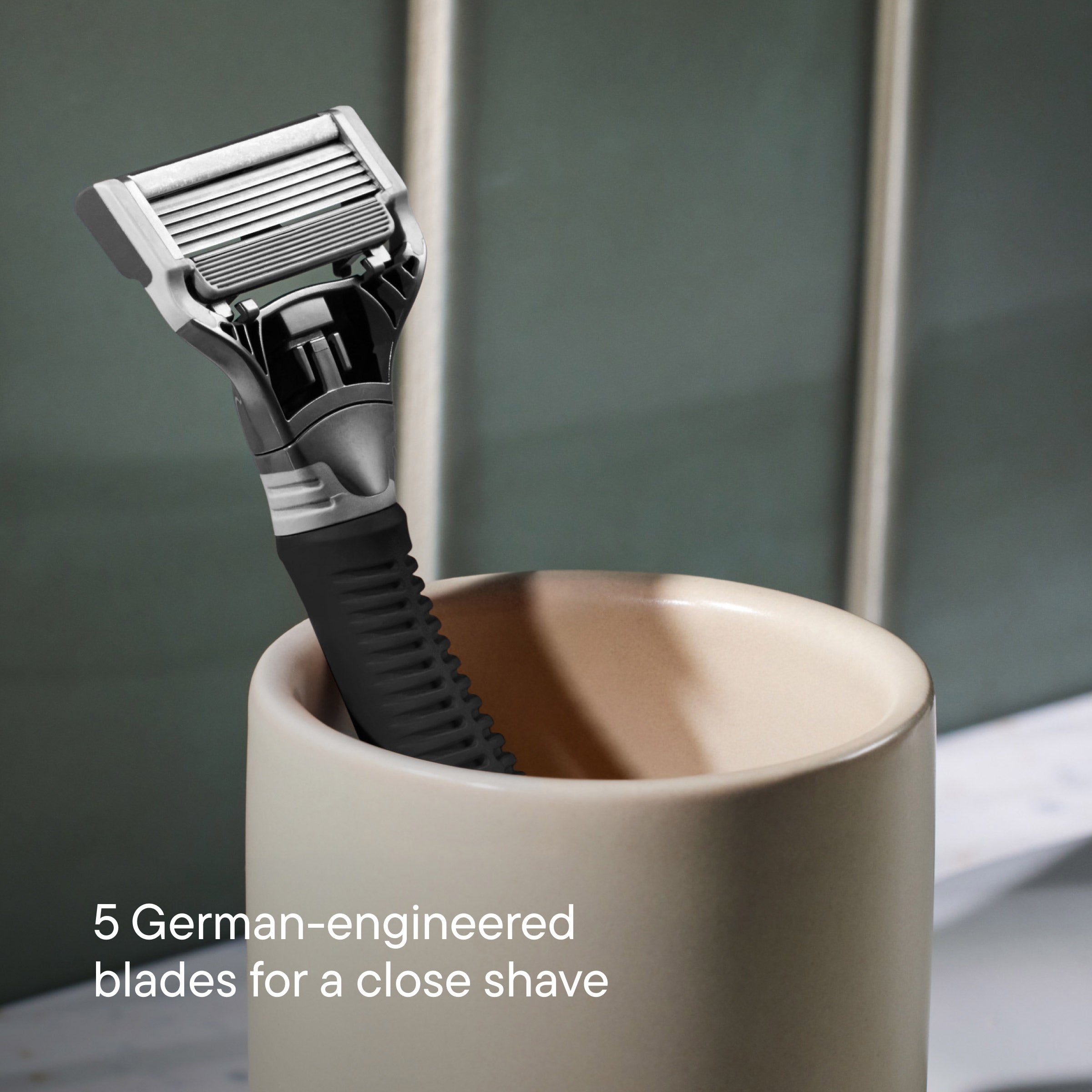 Harry's Original Handle / Original - Charcoal / Shave Cream