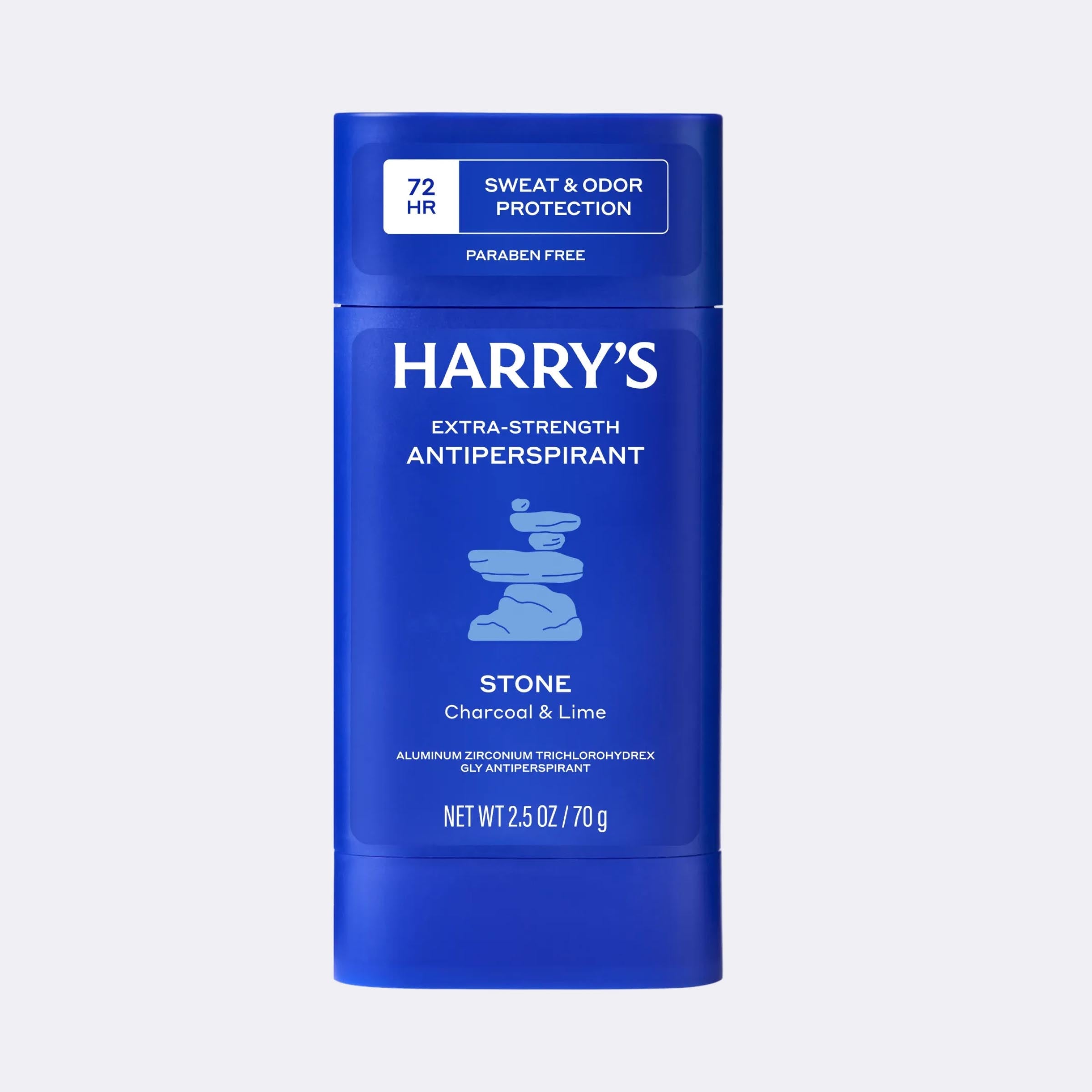 Stone Extra-Strength Antiperspirant | 72 HR Sweat &amp; Odor Protection